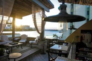 圣胡安奥利弗精品酒店 - 世界小型豪华酒店集团的海景客厅