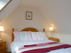 Tote Cottage客房内的一张或多张床位