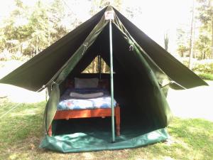 奈瓦沙三人伊甸度假村 - 奈瓦沙的草上黑色帐篷内的一张床位