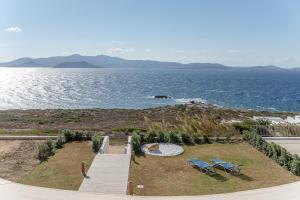 斯泰里达Dionysus House and Ariadne Apartment的享有海景。