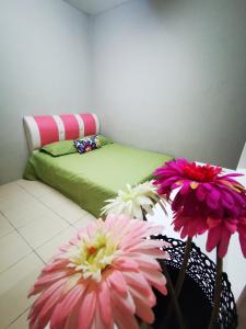 BR Guesthouse Kuantan客房内的一张或多张床位