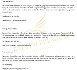 科沃布热格Baltini Premium Apartament Polanki Aqua的文件的页,文件的标题
