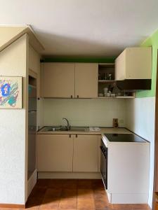 Appartamento del Castello 1的厨房或小厨房