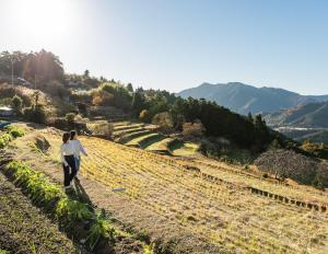 田边市SEN.RETREAT TAKAHARA的走下山的男人和女人