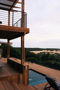The Oyster Box Beach House by The Oyster Collection的阳台或露台