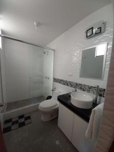 Yanahuara apartments的一间浴室