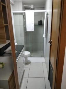 Apartamento em Nova Betânia - West Flat Mossoró的一间浴室