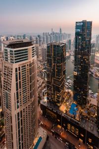迪拜Skyview Host的城市空中景观高楼