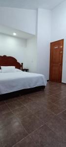 Hotel CALLI YOLOTL Teotihuacan客房内的一张或多张床位