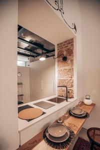 Casa 3D'Oro Palermo的厨房或小厨房