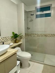 Cartagena Palmetto Beach Bella Vista的一间浴室