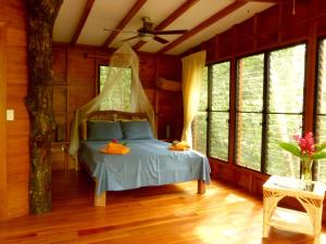Vanilla Hills Lodge客房内的一张或多张床位