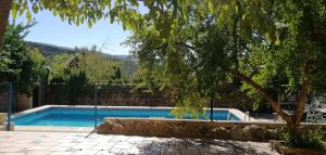 Villa Spa Los Villares内部或周边的泳池