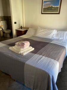 RoppoloLocanda Tarello1880的床上有一堆毛巾