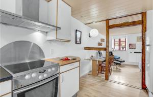 Awesome Apartment In Bandholm With Kitchen的厨房或小厨房