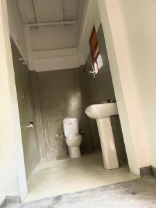 坦加拉ALOHA Second Home的一间带卫生间和水槽的浴室