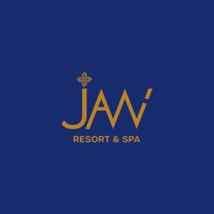 JawwJaw Resort & Spa的度假村和spa度假村的标志和spa标志