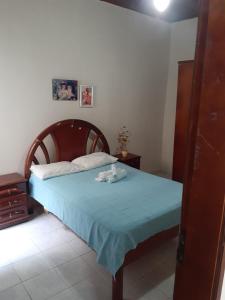 Casa de Lençóis客房内的一张或多张床位