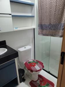 Apartamento Condomínio Lençóis Confort的一间浴室