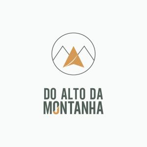 韦尔卡鲍Do Alto da Montanha Pousada的山的标志,加上蒙塔马提那的字眼