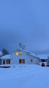 冬天的Mountainside Lodge - Breivikeidet