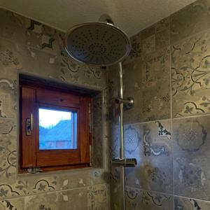 ŠljivovicaThe Tara Concept的一间带窗户和淋浴的浴室