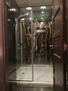 奥尔杜尼亚VELASCO JAUREGIA-SIERRA DE SUEÑOS的内置人体骨架的展示盒