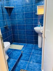 Travel Inn House Mestia • მოგზაურის სახლი的一间浴室