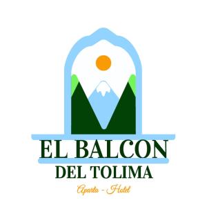 FalanApartaHotel El Balcón del Tolima的巴尔博阿德塔尔玛标志