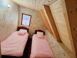 AndrijevicaKonak Mara- Komovi的小型客房 - 带2张床和窗户