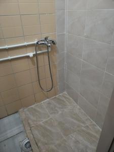 Oko Jastrepca的浴室内带软管的淋浴