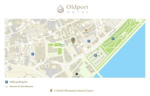 利马索尔Old Port Hotel的前哨酒店地图