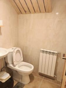 佛雷亚法拉雅木屋的一间带卫生间和水槽的浴室
