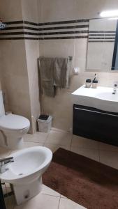 丹吉尔ESPACIOSO的浴室配有白色卫生间和盥洗盆。