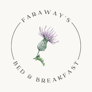 洛斯科克斯Faraway's Bed & Breakfast的 ⁇ 萝代理公司的标志