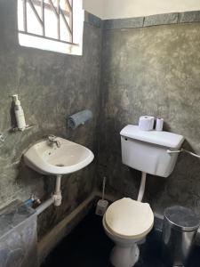Jinja30 Wilson的一间带卫生间和水槽的浴室