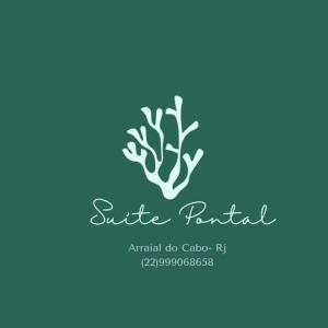 阿拉亚尔-杜卡布Suíte Pontal的海鲜餐厅的标志