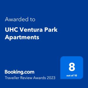 萨洛UHC Ventura Park Apartments的uk vip终端公园公寓网站的截图