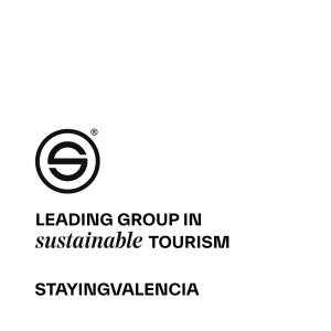 瓦伦西亚法兰西亚夫拉特斯达德拉斯森西亚酒店的可持续旅游业中一个主要群体的标志