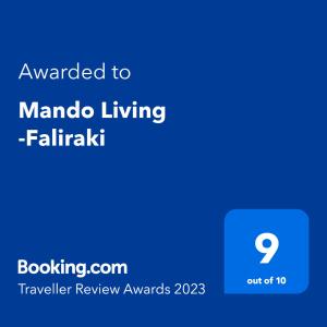 法里拉基Mando Living -Faliraki的万鸦老转会评审奖的彩照