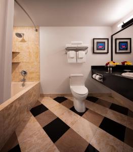 纽约酒店的一间浴室