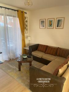 Arriendo casa en Villarrica的休息区