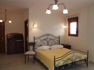 Hotel Archontiko Dimitra客房内的一张或多张床位
