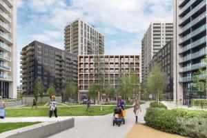 Botanical-inspired apartments at Repton Gardens right in the heart of Wembley Park平面图