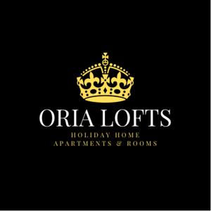 奥里亚Oria Lofts的金冠在酒店的标志上