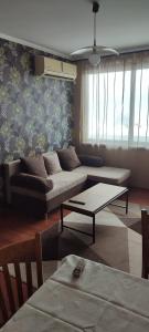 加布罗沃Ivka的客厅配有沙发和桌子