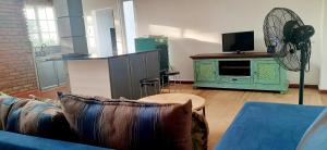 科伦坡Alakamandava的带沙发和电视的客厅