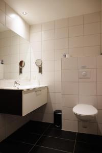 泽芬贝亨Mariafarm的一间带水槽和卫生间的浴室
