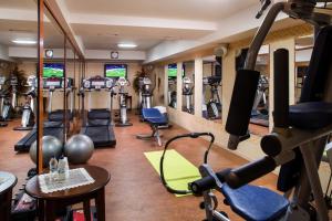 阿蒙吧萨多斯基热舒夫酒店的健身中心和/或健身设施