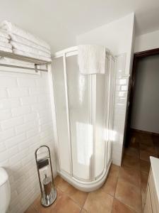 康塞普西翁新镇托卡尔公寓的带淋浴和卫生间的浴室